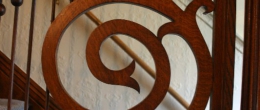 Salamanca, NY Bed & Breakfast Wooden Scroll Work